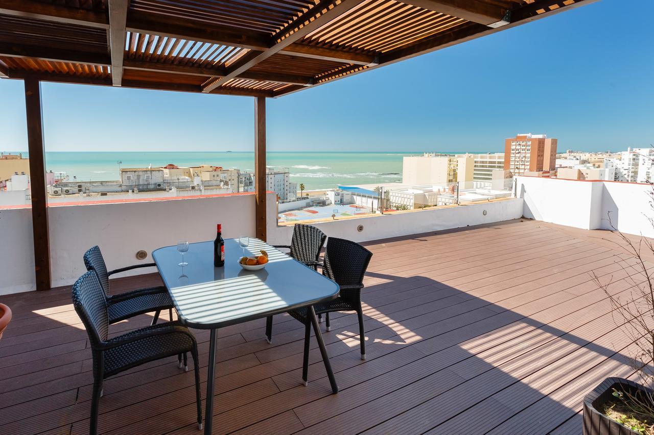 Atico Full Balcony By Cadiz4Rentals المظهر الخارجي الصورة